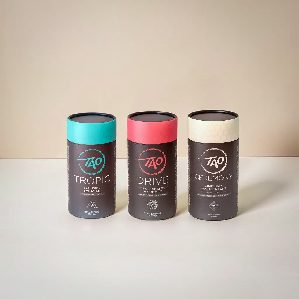 TAO Starter Kit - Testosterone + Focus + Energy 3 IN 1 Bundle