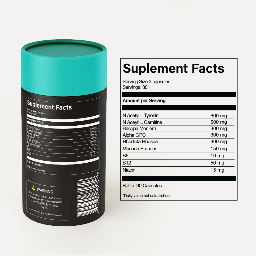 TAO TROPIC - Nootropic Focus Capsules