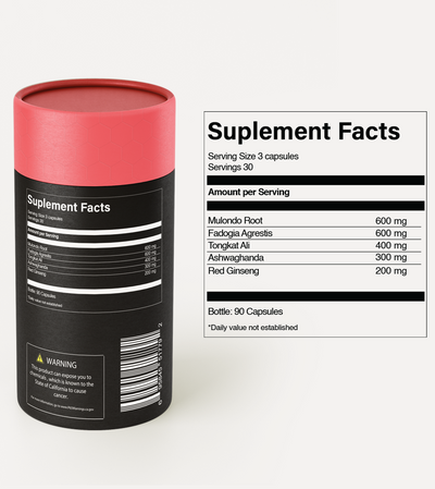TAO DRIVE - Testosterone Support Capsules