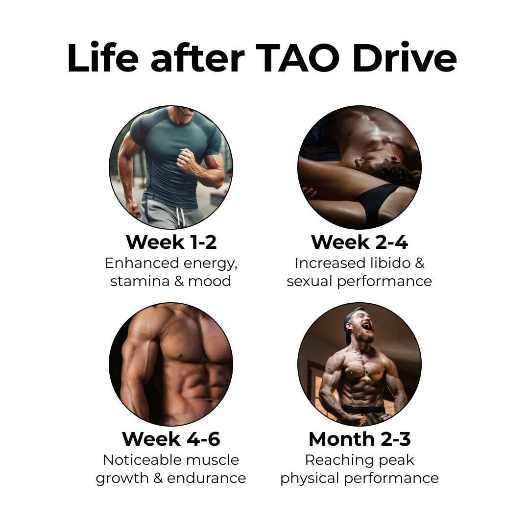 TAO DRIVE - Testosterone Support Capsules